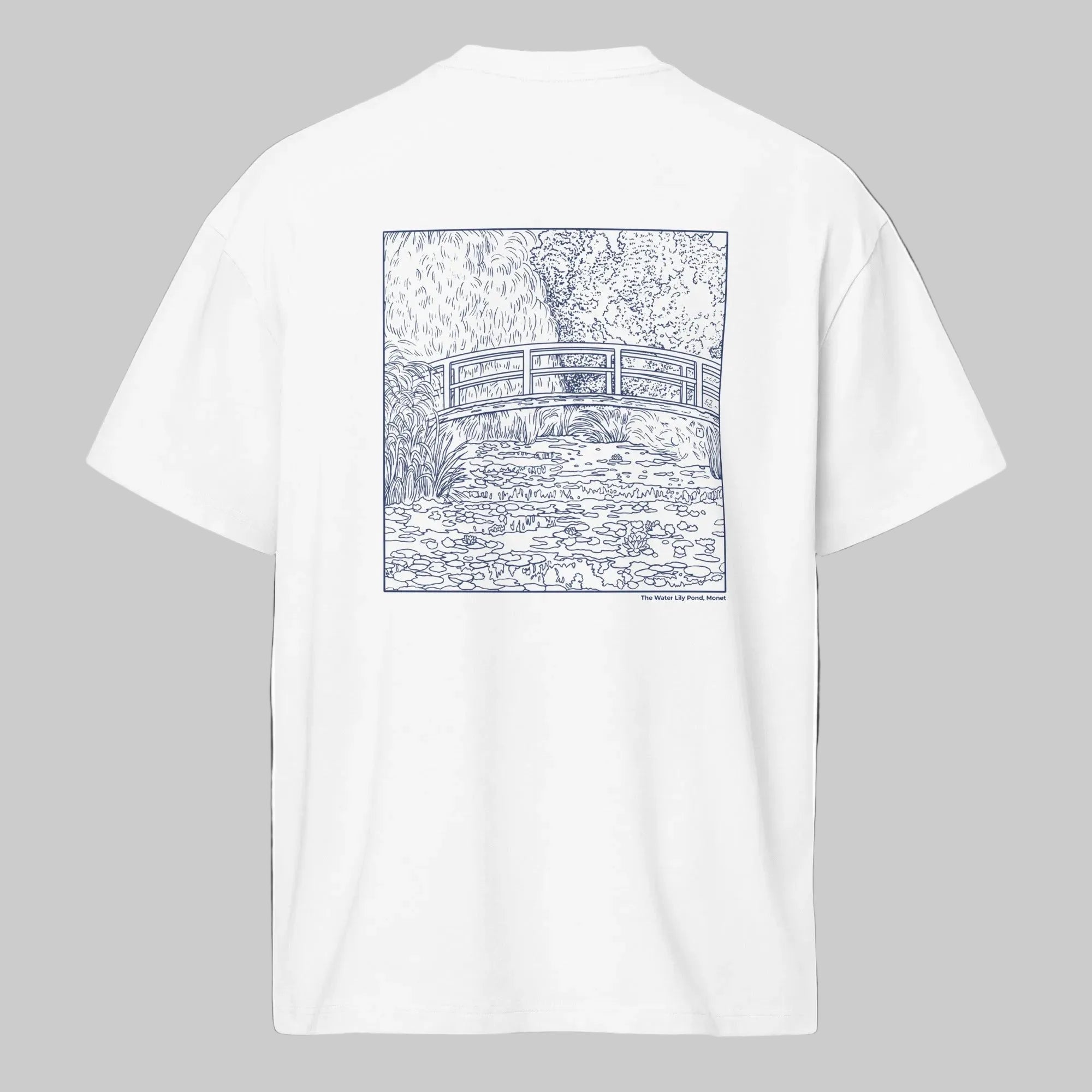 The Water Lily Pond (WHITE & BLUE)