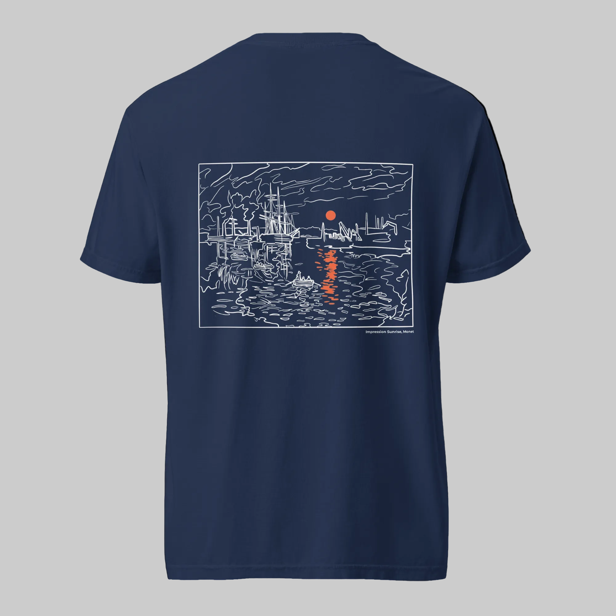 Impression Sunrise (BLEU NAVY & BLANC)